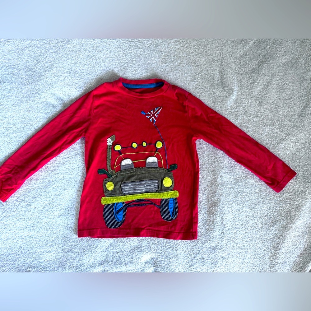 Mini boden sz 5/6 llong sleeve tee shirt